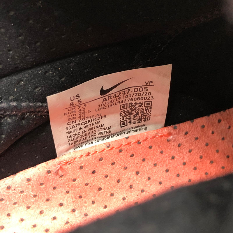 【中古品】【メンズ】 NIKE ナイキ × FEAR OF GOD フィア オブ ゴッド 別注 コラボ AIR FEAR OF GOD 1 TRIPLE BLACK AR4237-005 エアフィアオブゴッド トリプルブラック スニーカー 靴 160-260107-ko-04-tei サイズ：26.5cm カラー：ブラック 万代Net店