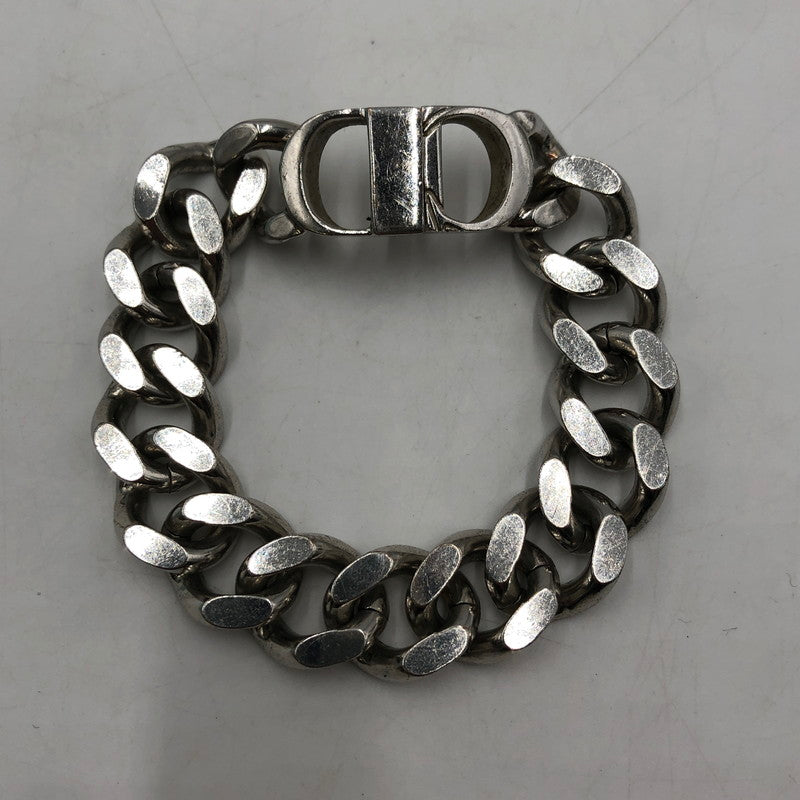 【中古品】【メンズ】 Dior ディオール CD ICON BRACELET シーディー アイコン ブレスレット アクセサリー 182-260107-ko-21-tei カラー：シルバー 万代Net店