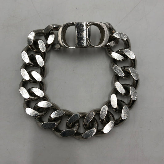 【中古品】【メンズ】 Dior ディオール CD ICON BRACELET シーディー アイコン ブレスレット アクセサリー 182-260107-ko-21-tei カラー：シルバー 万代Net店