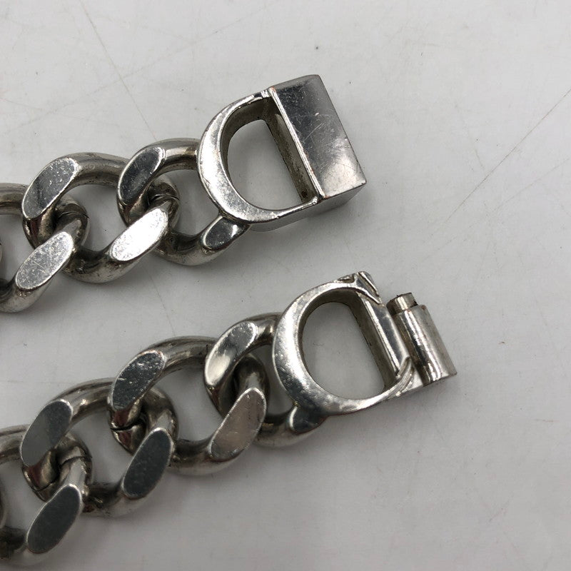 【中古品】【メンズ】 Dior ディオール CD ICON BRACELET シーディー アイコン ブレスレット アクセサリー 182-260107-ko-21-tei カラー：シルバー 万代Net店