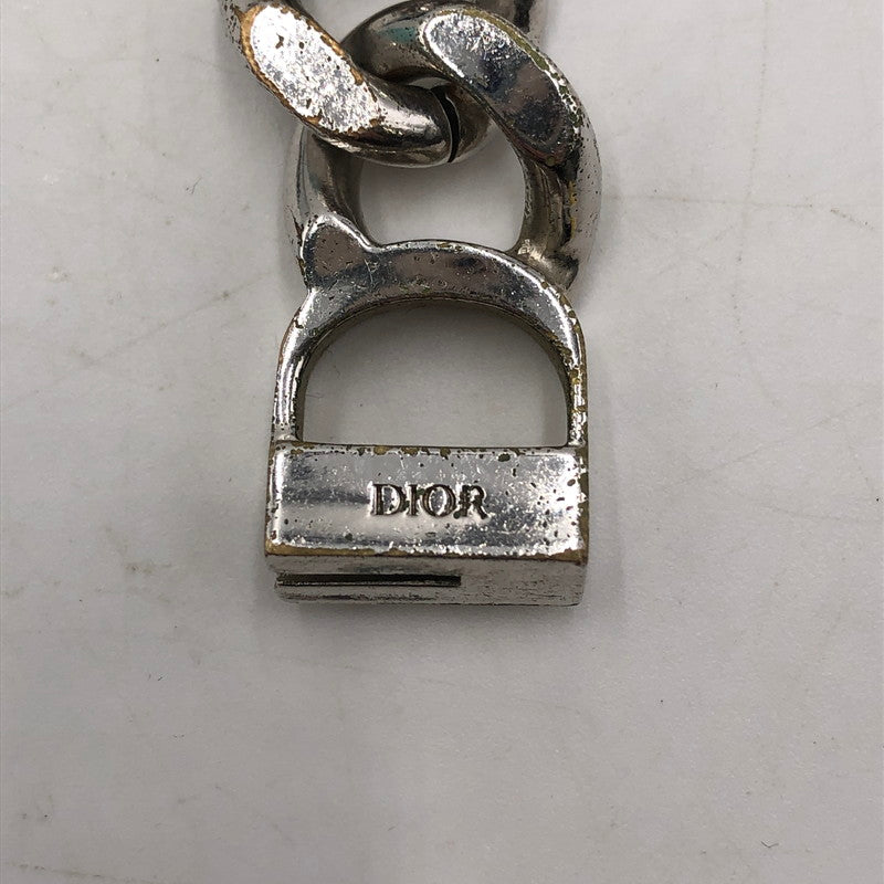 【中古品】【メンズ】 Dior ディオール CD ICON BRACELET シーディー アイコン ブレスレット アクセサリー 182-260107-ko-21-tei カラー：シルバー 万代Net店