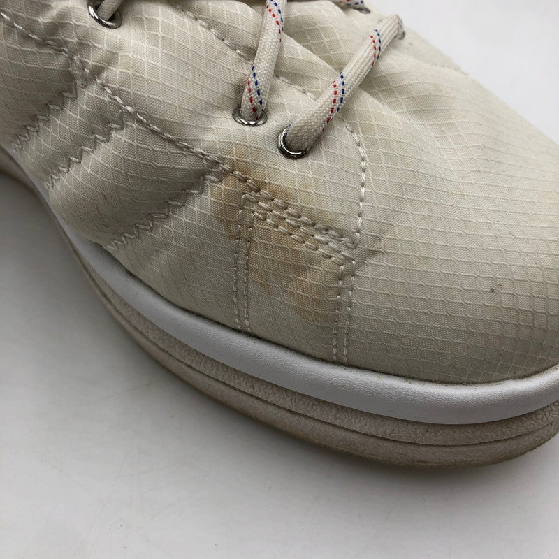 【中古品】【メンズ】 adidas アディダス × MONCLER モンクレール 別注 コラボ CAMPUS CORE WHITE IG7865 キャンバス コア ホワイト スニーカー 靴 161-260107-ko-09-tei サイズ：26cm カラー：ホワイト 万代Net店