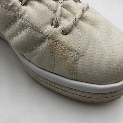 【中古品】【メンズ】 adidas アディダス × MONCLER モンクレール 別注 コラボ CAMPUS CORE WHITE IG7865 キャンバス コア ホワイト スニーカー 靴 161-260107-ko-09-tei サイズ：26cm カラー：ホワイト 万代Net店