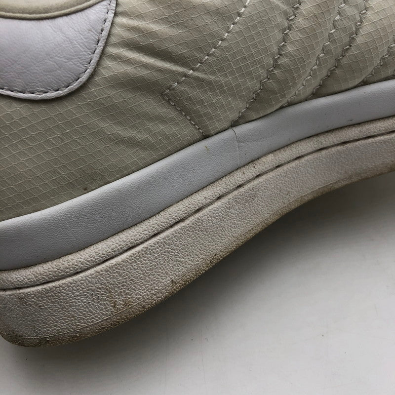 【中古品】【メンズ】 adidas アディダス × MONCLER モンクレール 別注 コラボ CAMPUS CORE WHITE IG7865 キャンバス コア ホワイト スニーカー 靴 161-260107-ko-09-tei サイズ：26cm カラー：ホワイト 万代Net店