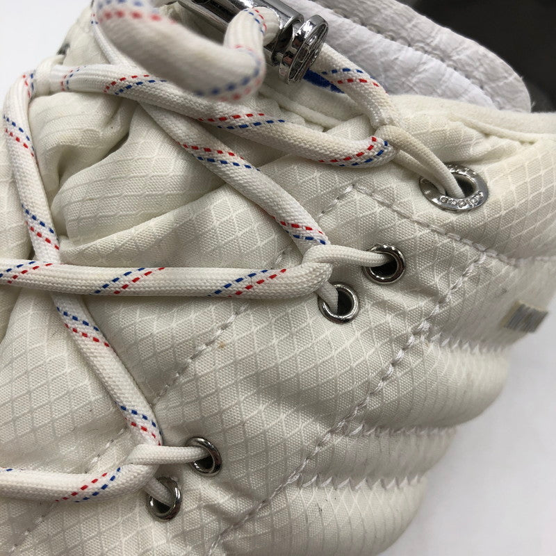 【中古品】【メンズ】 adidas アディダス × MONCLER モンクレール 別注 コラボ CAMPUS CORE WHITE IG7865 キャンバス コア ホワイト スニーカー 靴 161-260107-ko-09-tei サイズ：26cm カラー：ホワイト 万代Net店