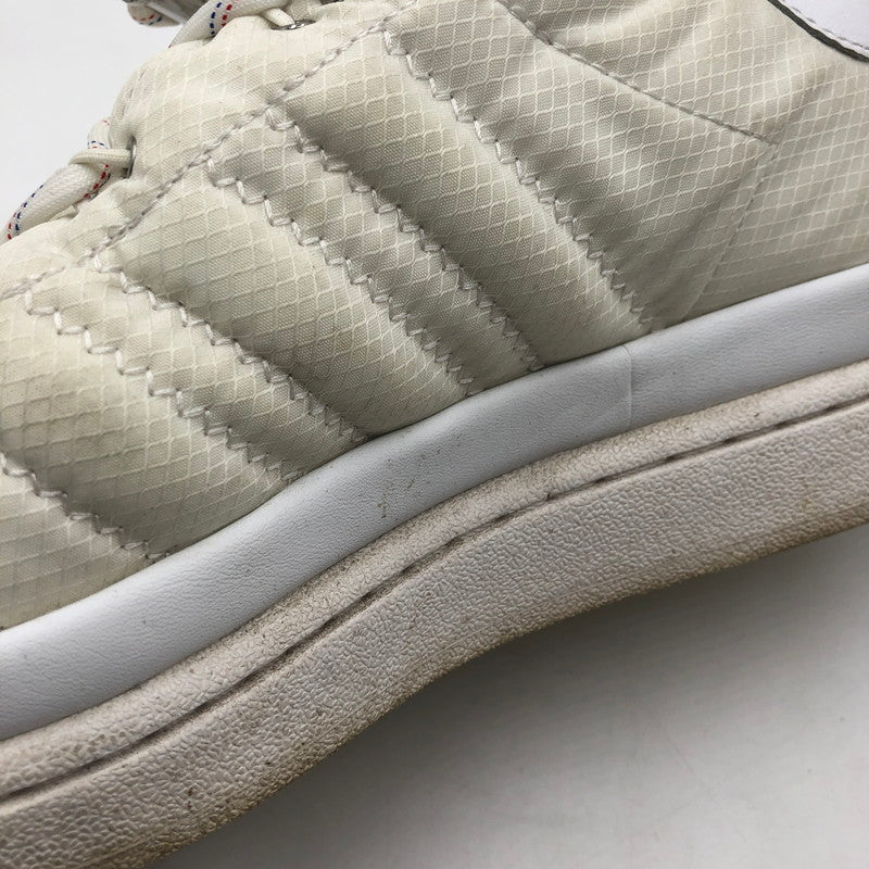 【中古品】【メンズ】 adidas アディダス × MONCLER モンクレール 別注 コラボ CAMPUS CORE WHITE IG7865 キャンバス コア ホワイト スニーカー 靴 161-260107-ko-09-tei サイズ：26cm カラー：ホワイト 万代Net店