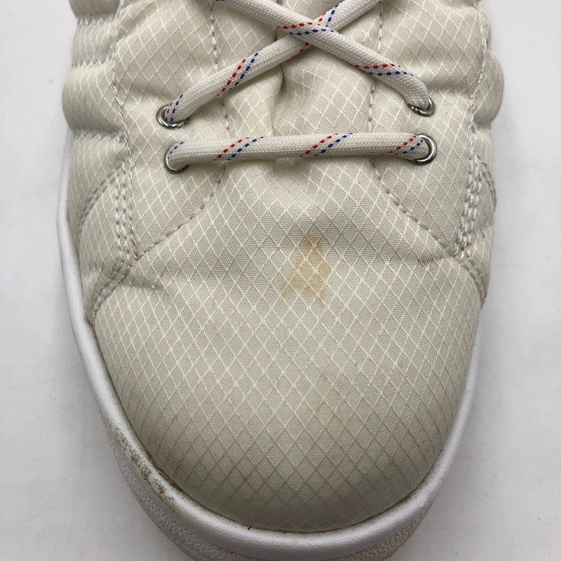 【中古品】【メンズ】 adidas アディダス × MONCLER モンクレール 別注 コラボ CAMPUS CORE WHITE IG7865 キャンバス コア ホワイト スニーカー 靴 161-260107-ko-09-tei サイズ：26cm カラー：ホワイト 万代Net店