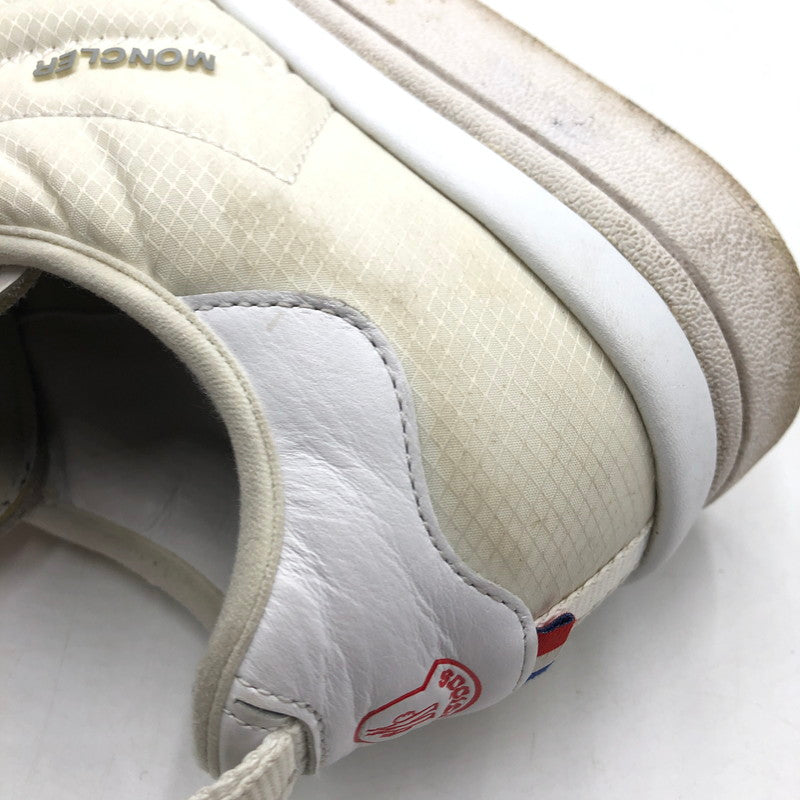 【中古品】【メンズ】 adidas アディダス × MONCLER モンクレール 別注 コラボ CAMPUS CORE WHITE IG7865 キャンバス コア ホワイト スニーカー 靴 161-260107-ko-09-tei サイズ：26cm カラー：ホワイト 万代Net店