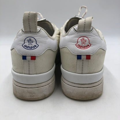 【中古品】【メンズ】 adidas アディダス × MONCLER モンクレール 別注 コラボ CAMPUS CORE WHITE IG7865 キャンバス コア ホワイト スニーカー 靴 161-260107-ko-09-tei サイズ：26cm カラー：ホワイト 万代Net店