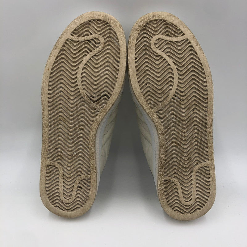 【中古品】【メンズ】 adidas アディダス × MONCLER モンクレール 別注 コラボ CAMPUS CORE WHITE IG7865 キャンバス コア ホワイト スニーカー 靴 161-260107-ko-09-tei サイズ：26cm カラー：ホワイト 万代Net店