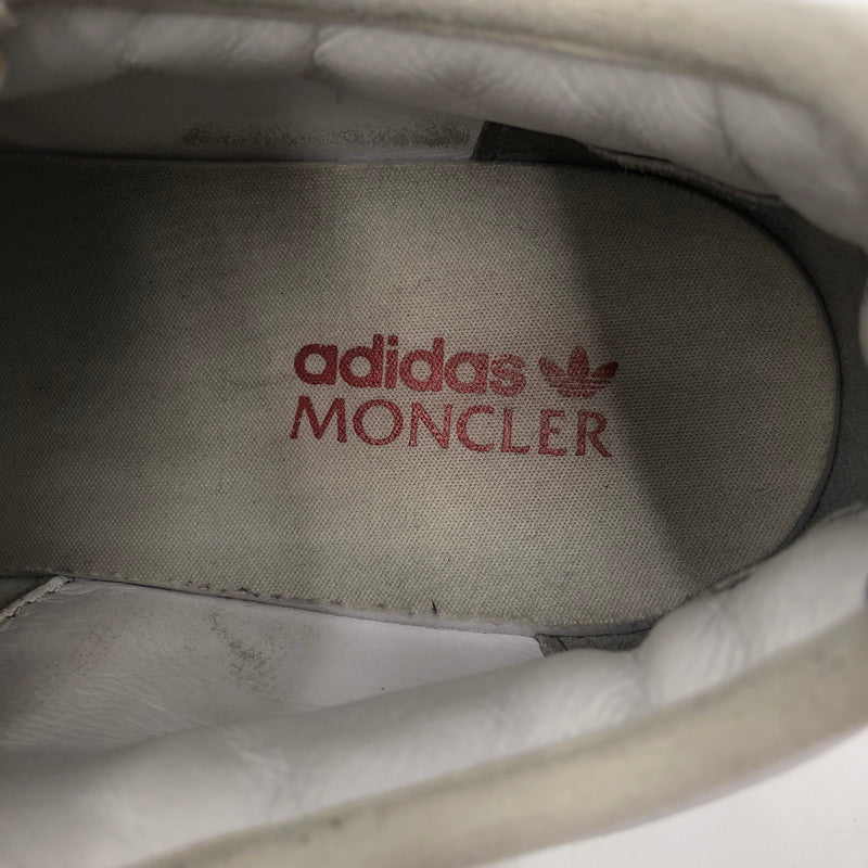 【中古品】【メンズ】 adidas アディダス × MONCLER モンクレール 別注 コラボ CAMPUS CORE WHITE IG7865 キャンバス コア ホワイト スニーカー 靴 161-260107-ko-09-tei サイズ：26cm カラー：ホワイト 万代Net店