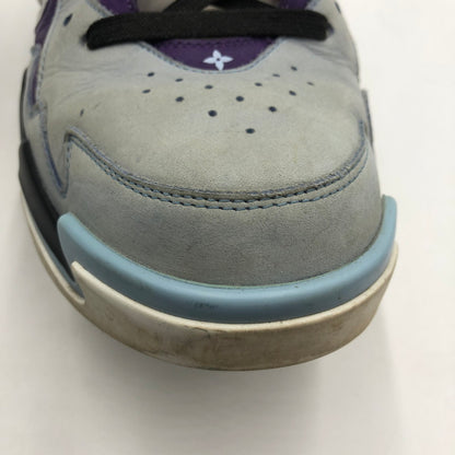【中古品】【メンズ】 LOUIS VUITTON ルイ・ヴィトン GO0262 LVトレイユ 2ライン ファブリックハイカットスニーカー 靴 179-260107-ko-08-tei サイズ：6 1/2 カラー：ブルーパープル 万代Net店