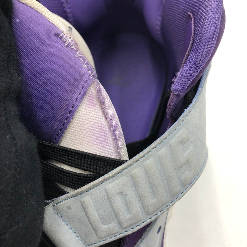 【中古品】【メンズ】 LOUIS VUITTON ルイ・ヴィトン GO0262 LVトレイユ 2ライン ファブリックハイカットスニーカー 靴 179-260107-ko-08-tei サイズ：6 1/2 カラー：ブルーパープル 万代Net店