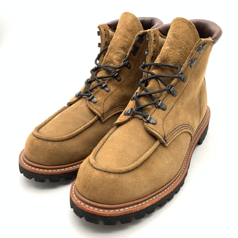 【中古品】【メンズ】 REDWING 2926 SAWMILL レッドウィング ソーミル オリーブモハヴェラフアウト アウトドアブーツ シューズ 靴 164-260628-gm-40-fuz サイズ：28.5cm カラー：ブラウン 万代Net店