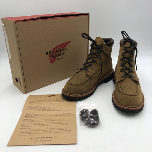 【中古品】【メンズ】 RED WING レッドウィング SAWMILL BOOT MADE IN USA 2926 ソーミル ブーツ 靴 モハヴェレザー レースアップブーツ アメリカ製 164-260107-ko-07-tei サイズ：28.5cm カラー：オリーブ 万代Net店
