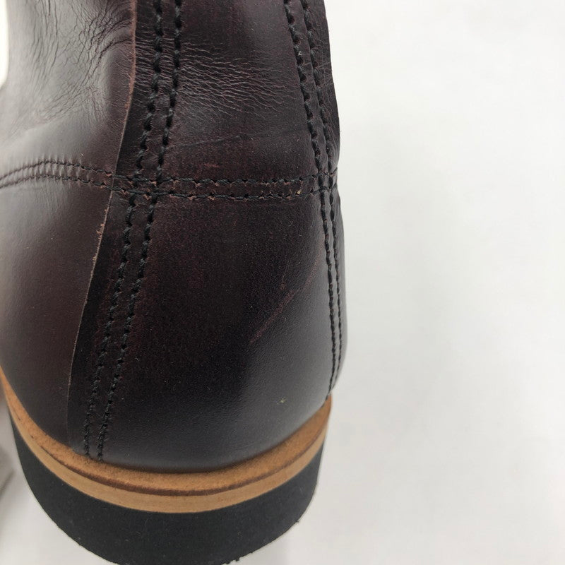 【中古品】【メンズ】 BECMAN BOOT MADE IN USA 9419 ベックマンブーツ 靴 ワークブーツ レースアップブーツ アメリカ製 164-260107-ko-06-fuzh サイズ：28cn カラー：ブラックチェリー 万代Net店