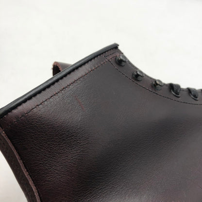 【中古品】【メンズ】 BECMAN BOOT MADE IN USA 9419 ベックマンブーツ 靴 ワークブーツ レースアップブーツ アメリカ製 164-260107-ko-06-fuzh サイズ：28cn カラー：ブラックチェリー 万代Net店