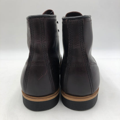 【中古品】【メンズ】 BECMAN BOOT MADE IN USA 9419 ベックマンブーツ 靴 ワークブーツ レースアップブーツ アメリカ製 164-260107-ko-06-fuzh サイズ：28cn カラー：ブラックチェリー 万代Net店