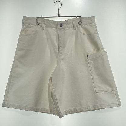 【中古品】【メンズ】 NIKE ナイキ CANVAS SHORTS HQ0196-901 キャンバス ショーツ ボトムス 短パン 159-260901-sa-02-teih サイズ：36 カラー：ホワイト系 万代Net店