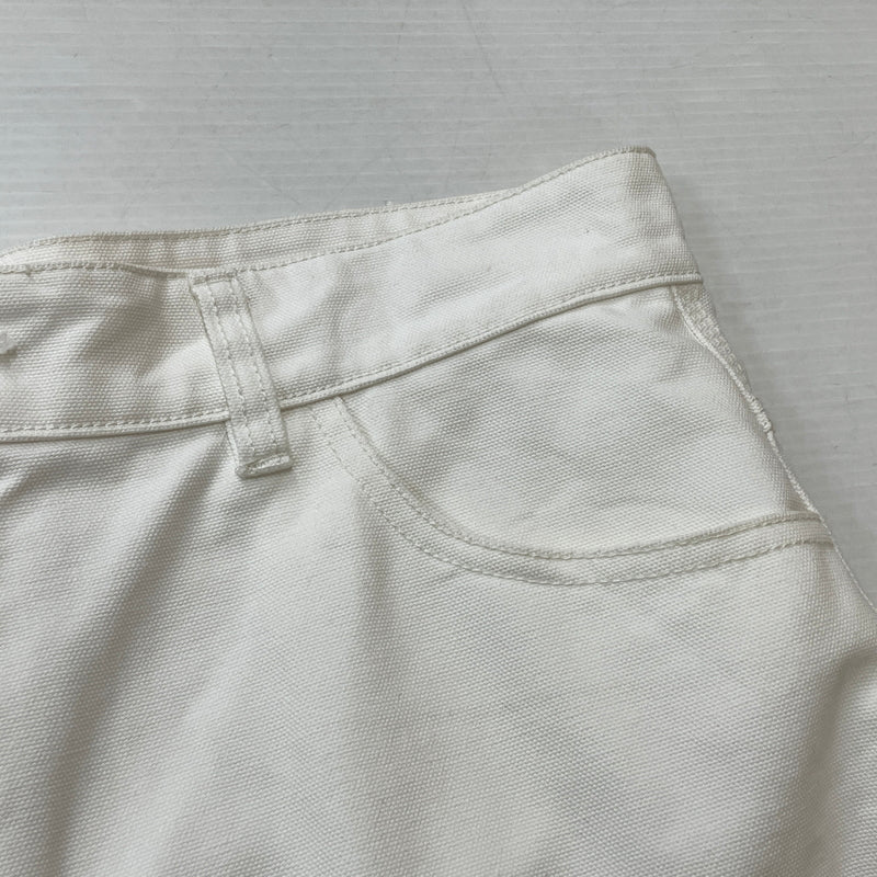 【中古品】【メンズ】 NIKE ナイキ CANVAS SHORTS HQ0196-901 キャンバス ショーツ ボトムス 短パン 159-260901-sa-02-teih サイズ：36 カラー：ホワイト系 万代Net店