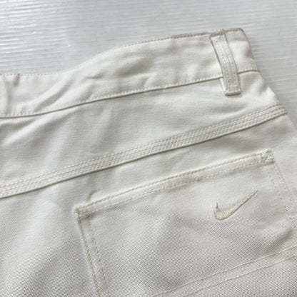 【中古品】【メンズ】 NIKE ナイキ CANVAS SHORTS HQ0196-901 キャンバス ショーツ ボトムス 短パン 159-260901-sa-02-teih サイズ：36 カラー：ホワイト系 万代Net店