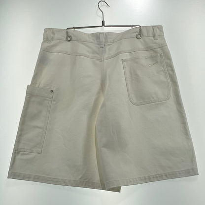 【中古品】【メンズ】 NIKE ナイキ CANVAS SHORTS HQ0196-901 キャンバス ショーツ ボトムス 短パン 159-260901-sa-02-teih サイズ：36 カラー：ホワイト系 万代Net店