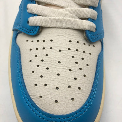 【中古品】【メンズ】 NIKE ナイキ AIR JORDAN 1 HIGH OG UNC REIMAGINED DZ5485-402 エアジョーダン1 レトロ ハイ OG UNC リイマジン スニーカー 靴 ビンテージ加工 160-260107-ko-01-tei サイズ：27ｃｍ カラー：ブルー 万代Net店