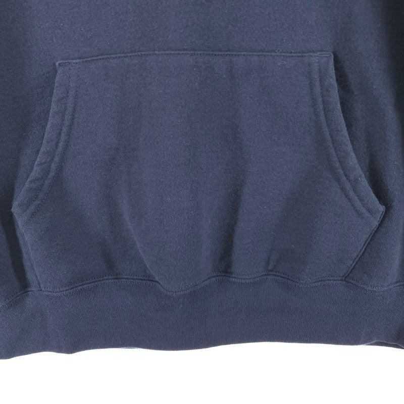 【中古品】【メンズ】 SUPREME シュプリーム 25SS SLOGO HOODED SWEAT SHIRT スゥエット パーカー 149-260527-sm-03-otoh サイズ：L カラー：ネイビー 万代Net店