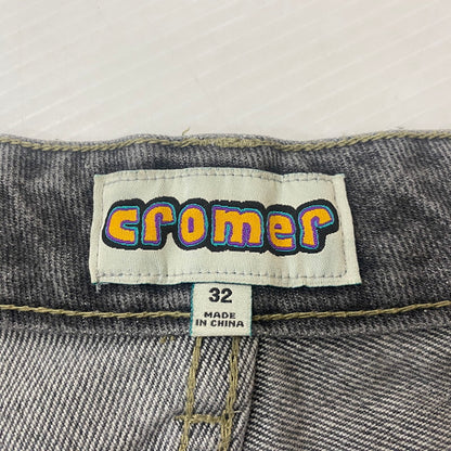 【中古品】【メンズ】 CROMER WASHED DENIM PANTS PT00310 クロマー ウォッシュド デニムパンツ ボトムス ジーンズ 153-260107-ks-01-fuzh サイズ：32 カラー：グレー 万代Net店