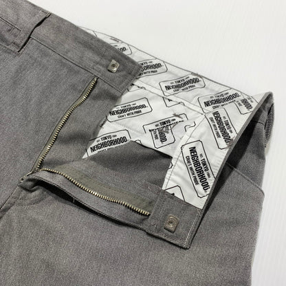 【中古品】【メンズ】 NEIGHBORHOOD ネイバーフッド WP SLIM PANTS 241SPNH-PTM03 スリム パンツ ボトムス ワークパンツ 153-260507-ko-18-tei サイズ：M カラー：グレー 万代Net店