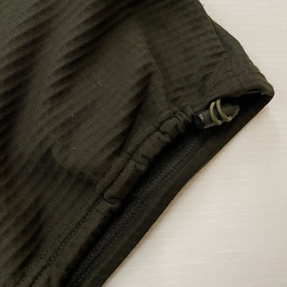 【現状渡し品】【メンズ】 TAP WATER タップウォーター POLARTECH GRID ZIP FLEECE JKT TP221-30007 ポーラーテック グリッド ジップ フリース ジャケット ライトアウター 140-260107-ks-22-tei サイズ：L カラー：グリーン 万代Net店