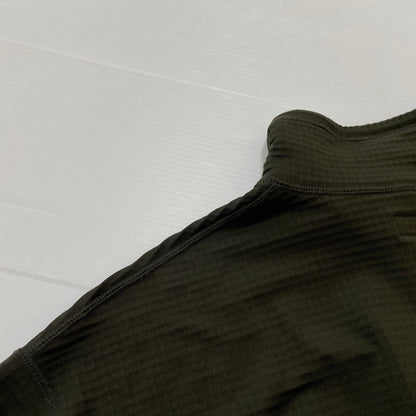 【現状渡し品】【メンズ】 TAP WATER タップウォーター POLARTECH GRID ZIP FLEECE JKT TP221-30007 ポーラーテック グリッド ジップ フリース ジャケット ライトアウター 140-260107-ks-22-tei サイズ：L カラー：グリーン 万代Net店