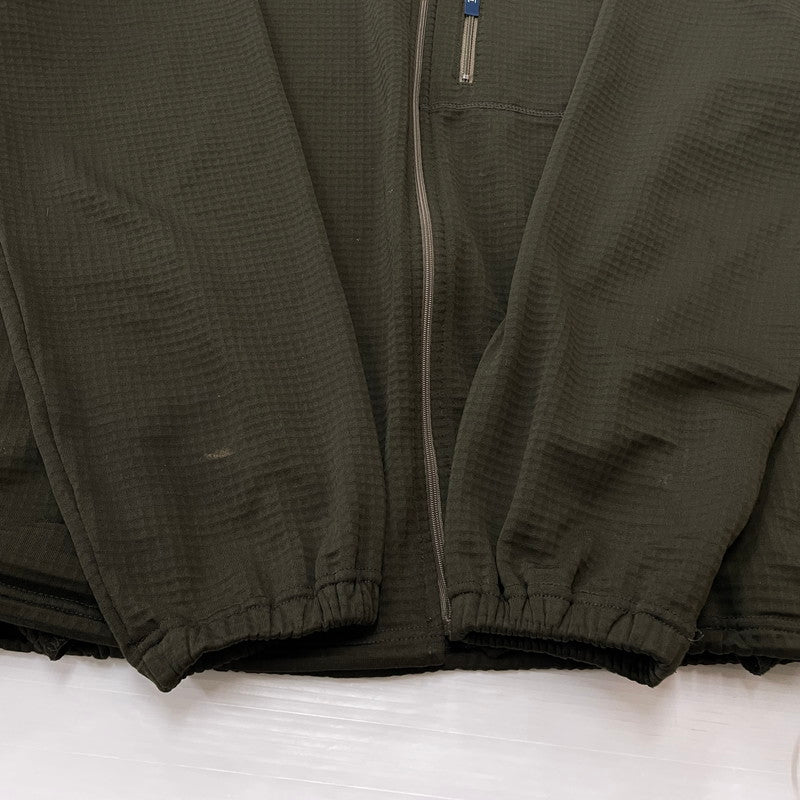 【現状渡し品】【メンズ】 TAP WATER タップウォーター POLARTECH GRID ZIP FLEECE JKT TP221-30007 ポーラーテック グリッド ジップ フリース ジャケット ライトアウター 140-260107-ks-22-tei サイズ：L カラー：グリーン 万代Net店
