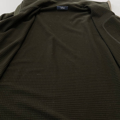【現状渡し品】【メンズ】 TAP WATER タップウォーター POLARTECH GRID ZIP FLEECE JKT TP221-30007 ポーラーテック グリッド ジップ フリース ジャケット ライトアウター 140-260107-ks-22-tei サイズ：L カラー：グリーン 万代Net店