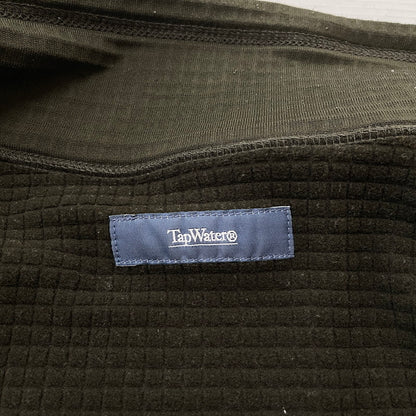 【現状渡し品】【メンズ】 TAP WATER タップウォーター POLARTECH GRID ZIP FLEECE JKT TP221-30007 ポーラーテック グリッド ジップ フリース ジャケット ライトアウター 140-260107-ks-22-tei サイズ：L カラー：グリーン 万代Net店