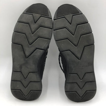【中古品】【メンズ】 LOUIS VUITTON ルイ・ヴィトン 1A5B8Y モノグラム・デニム ファストレーン・ライン スニーカー 靴 ヴァージル・アブロー 179-260107-ko-10-tei サイズ：7 1/2 カラー：ブラック 万代Net店
