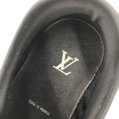 【中古品】【メンズ】 LOUIS VUITTON ルイ・ヴィトン 1A5B8Y モノグラム・デニム ファストレーン・ライン スニーカー 靴 ヴァージル・アブロー 179-260107-ko-10-tei サイズ：7 1/2 カラー：ブラック 万代Net店