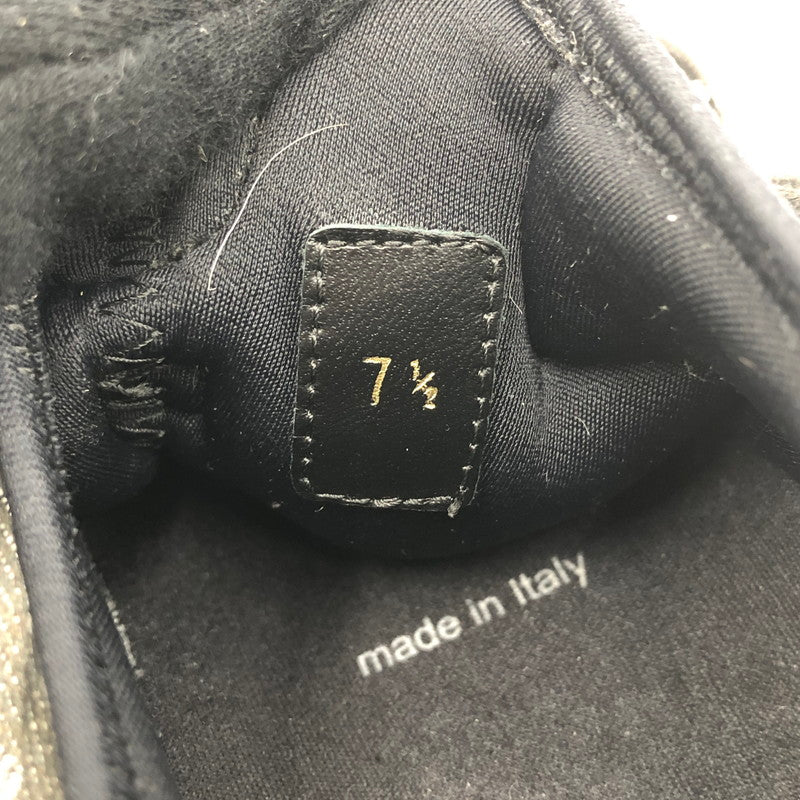 【中古品】【メンズ】 LOUIS VUITTON ルイ・ヴィトン 1A5B8Y モノグラム・デニム ファストレーン・ライン スニーカー 靴 ヴァージル・アブロー 179-260107-ko-10-tei サイズ：7 1/2 カラー：ブラック 万代Net店