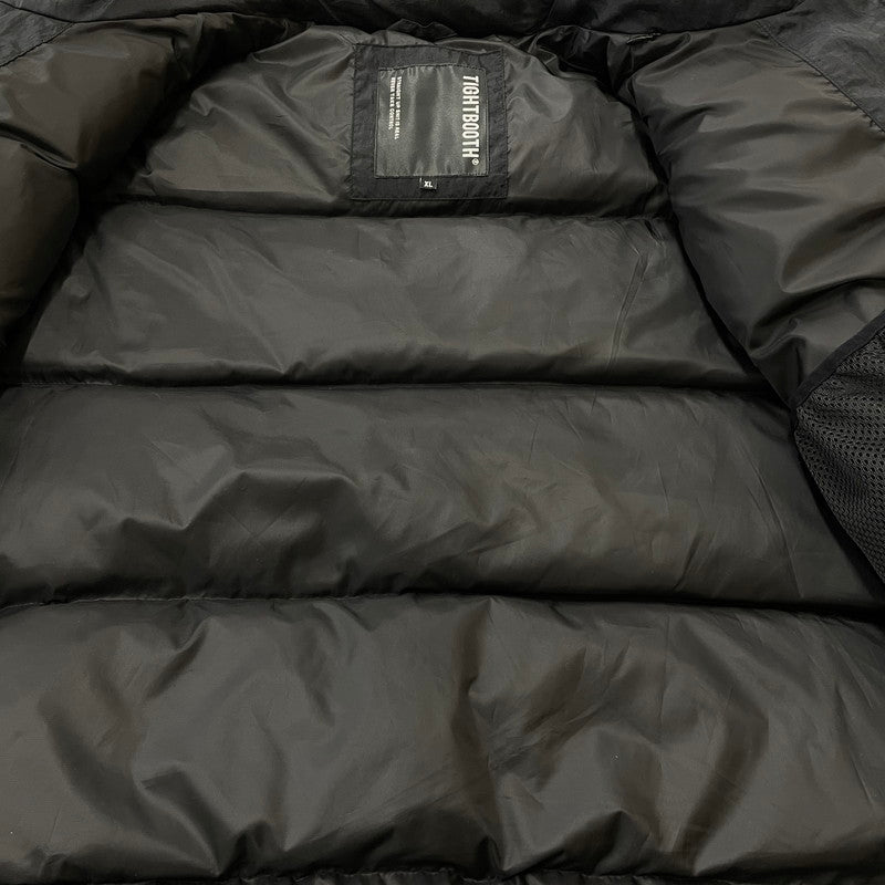 【中古品】【メンズ】 TIGHTBOOTH タイトブース PA DOWN VEST PA ダウンベスト ライトアウター 142-260107-ks-23-fuz サイズ：XL カラー：ブラック 万代Net店