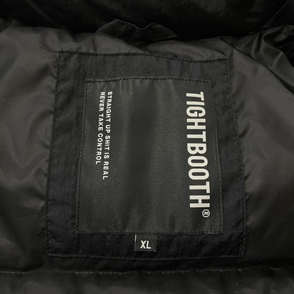 【中古品】【メンズ】 TIGHTBOOTH タイトブース PA DOWN VEST PA ダウンベスト ライトアウター 142-260107-ks-23-fuz サイズ：XL カラー：ブラック 万代Net店