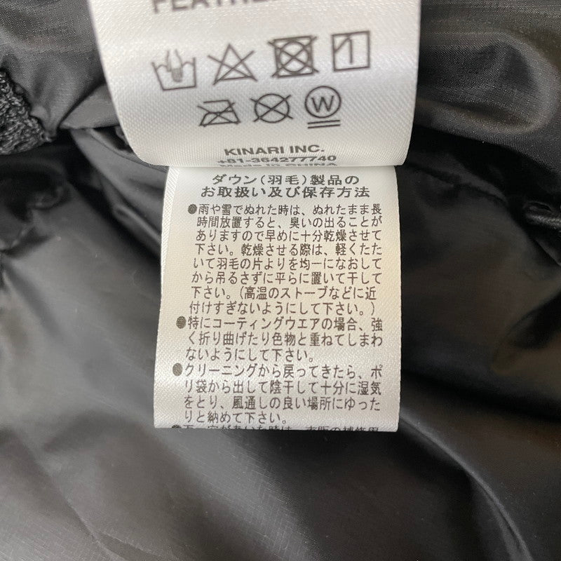 【中古品】【メンズ】 TIGHTBOOTH タイトブース PA DOWN VEST PA ダウンベスト ライトアウター 142-260107-ks-23-fuz サイズ：XL カラー：ブラック 万代Net店
