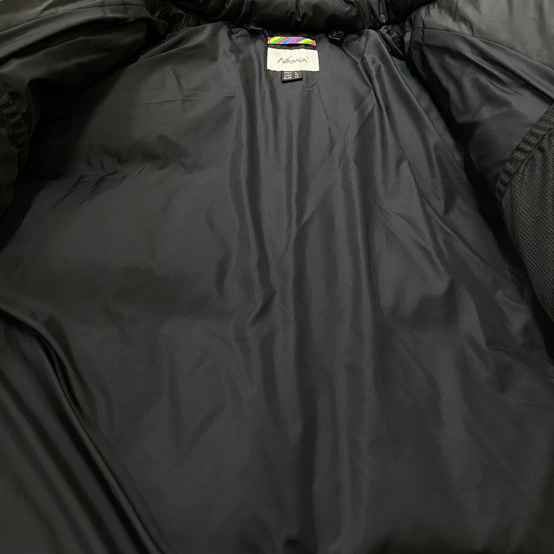 【中古品】【メンズ】 is-ness イズネス × NANGA ナンガ 23AW FUNCTIONAL DOWN JACKET 1005AWDOWNJK01 ファンクショナル ダウンジャケット アウター 144-260108-ks-10-tei サイズ：L カラー：ブラック 万代Net店