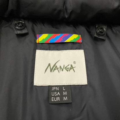 【中古品】【メンズ】 is-ness イズネス × NANGA ナンガ 23AW FUNCTIONAL DOWN JACKET 1005AWDOWNJK01 ファンクショナル ダウンジャケット アウター 144-260108-ks-10-tei サイズ：L カラー：ブラック 万代Net店