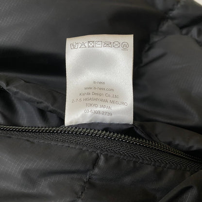 【中古品】【メンズ】 is-ness イズネス × NANGA ナンガ 23AW FUNCTIONAL DOWN JACKET 1005AWDOWNJK01 ファンクショナル ダウンジャケット アウター 144-260108-ks-10-tei サイズ：L カラー：ブラック 万代Net店