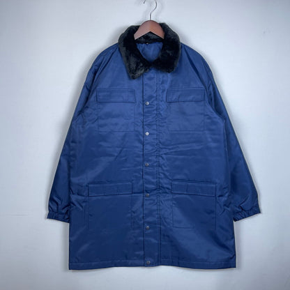 【中古品】【メンズ】 USED 疾風伝説 特攻の拓 雷神 ドカジャン アウター 特攻の拓展 147-260107-ks-11-tei サイズ：表記サイズ無し カラー：ネイビー 万代Net店