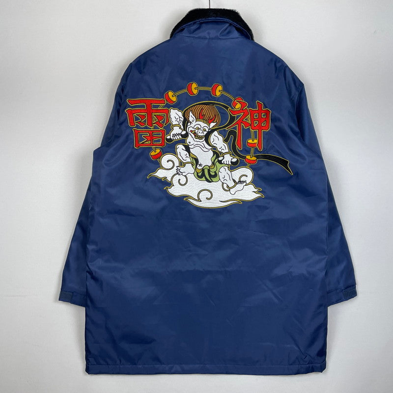 【中古品】【メンズ】 USED 疾風伝説 特攻の拓 雷神 ドカジャン アウター 特攻の拓展 147-260107-ks-11-tei サイズ：表記サイズ無し カラー：ネイビー 万代Net店