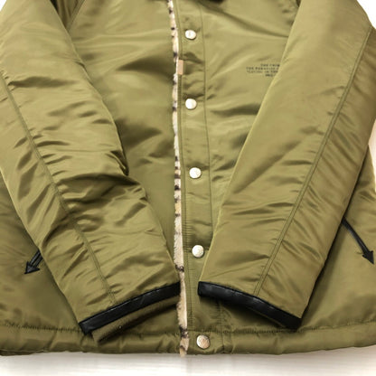 【現状渡し品】【メンズ】 CRIMIE クライミー LEOPARD BOA JACKET CR01-01K5-JK22 レオパード ボア ジャケット アウター 142-260109-yy-11-tei サイズ：M カラー：カーキ 万代Net店