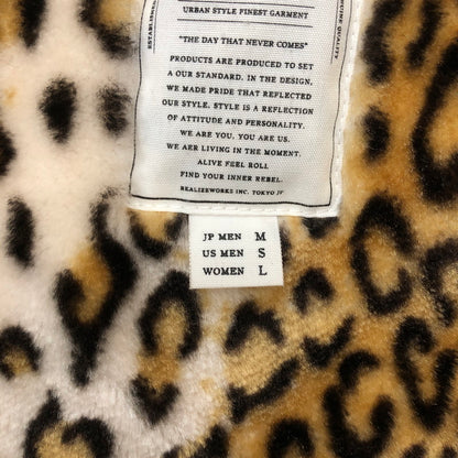 【現状渡し品】【メンズ】 CRIMIE クライミー LEOPARD BOA JACKET CR01-01K5-JK22 レオパード ボア ジャケット アウター 142-260109-yy-11-tei サイズ：M カラー：カーキ 万代Net店