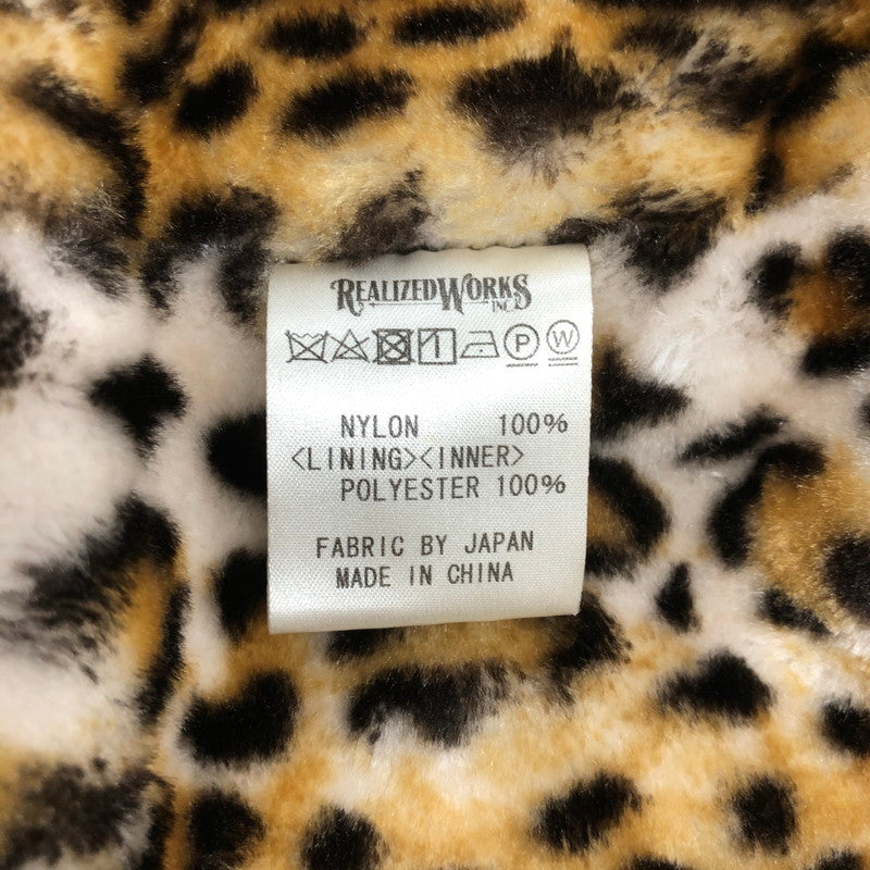 【現状渡し品】【メンズ】 CRIMIE クライミー LEOPARD BOA JACKET CR01-01K5-JK22 レオパード ボア ジャケット アウター 142-260109-yy-11-tei サイズ：M カラー：カーキ 万代Net店