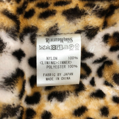 【現状渡し品】【メンズ】 CRIMIE クライミー LEOPARD BOA JACKET CR01-01K5-JK22 レオパード ボア ジャケット アウター 142-260109-yy-11-tei サイズ：M カラー：カーキ 万代Net店